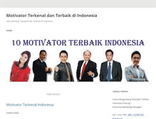 Tablet Screenshot of motivatorindonesia.net